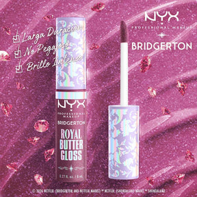 BRIDGERTON ROYAL TREASURES, KIT DE LABIOS 02 - NYX