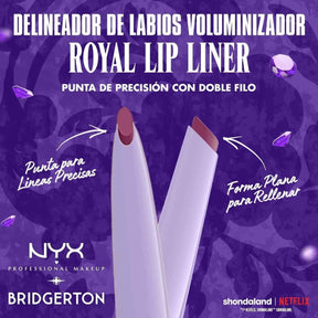 BRIDGERTON ROYAL TREASURES, KIT DE LABIOS 02 - NYX