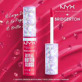 LIP KIT 03 DELINEADOR DE LABIOS + BUTTER GLOSS - NYX X BRIDGERTON