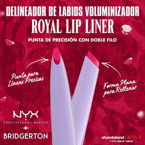 LIP KIT 03 DELINEADOR DE LABIOS + BUTTER GLOSS - NYX X BRIDGERTON