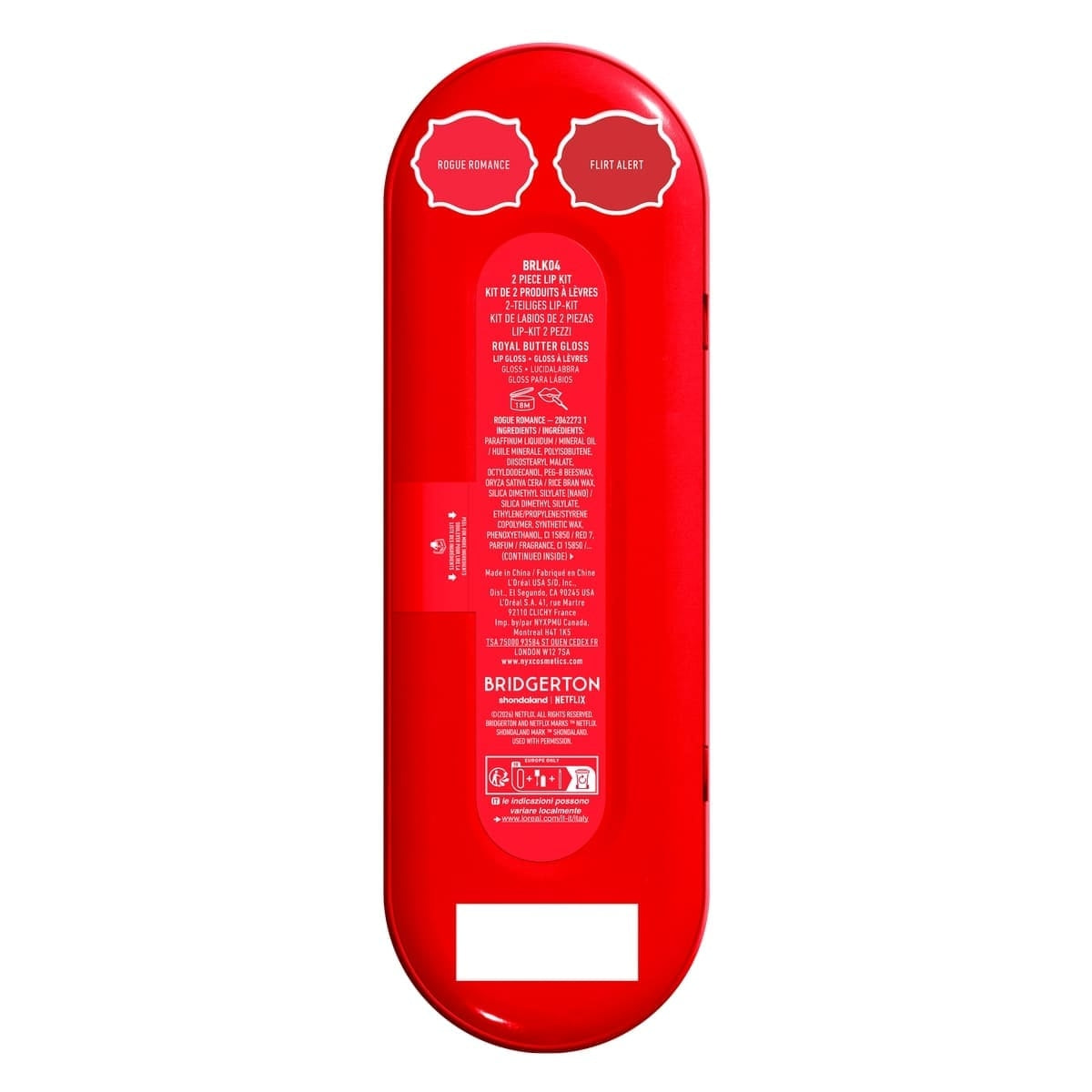 LIP KIT 04 DELINEADOR DE LABIOS + BUTTER GLOSS - NYX X BRIDGERTON