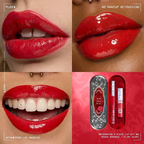 LIP KIT 04 DELINEADOR DE LABIOS + BUTTER GLOSS - NYX X BRIDGERTON