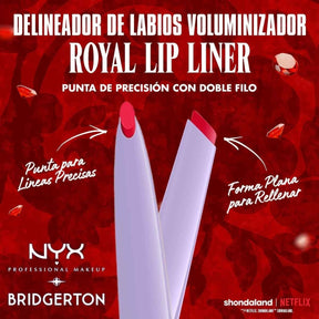 LIP KIT 04 DELINEADOR DE LABIOS + BUTTER GLOSS - NYX X BRIDGERTON
