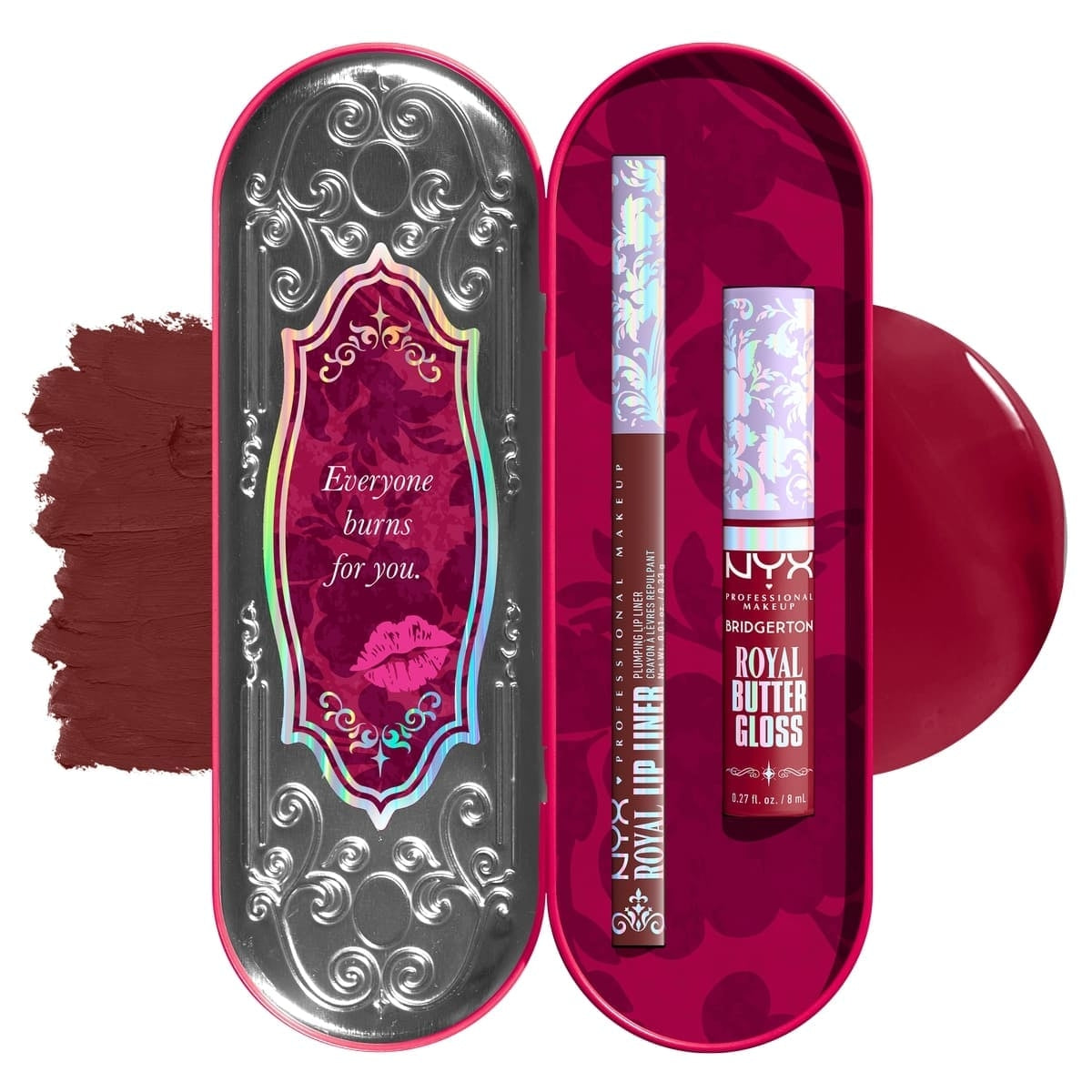 BRIDGERTON ROYAL TREASURES, KIT DE LABIOS 05 - NYX