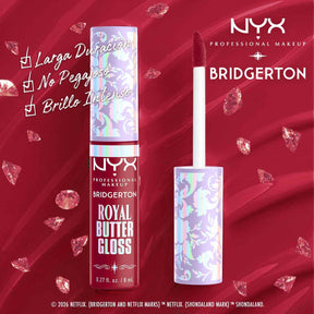 BRIDGERTON ROYAL TREASURES, KIT DE LABIOS 05 - NYX