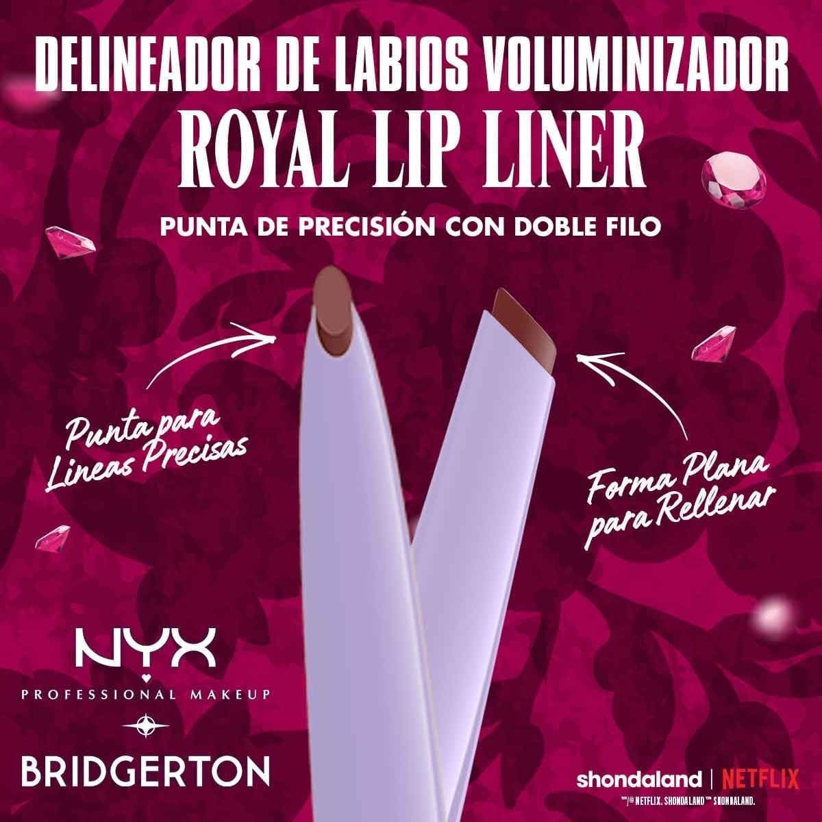 BRIDGERTON ROYAL TREASURES, KIT DE LABIOS 05 - NYX