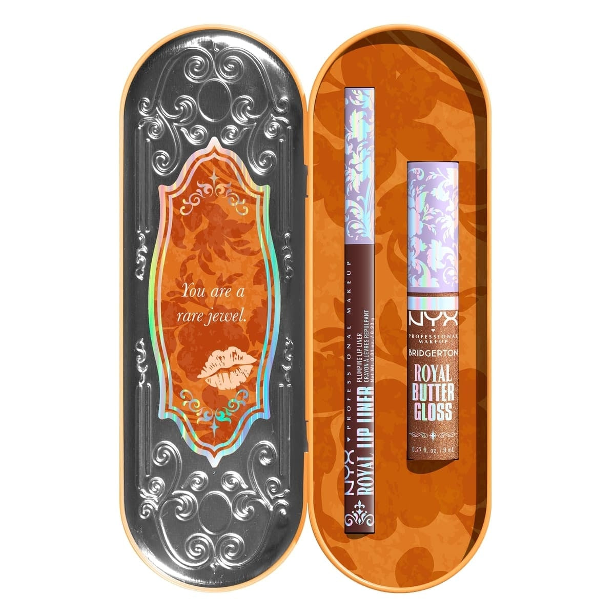 LIP KIT 06 DELINEADOR DE LABIOS + BUTTER GLOSS - NYX X BRIDGERTON