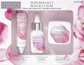 SET SKINCARE ROSE ALL DAY TO NIGHT TRIO - PHYSICIANS FORMULA