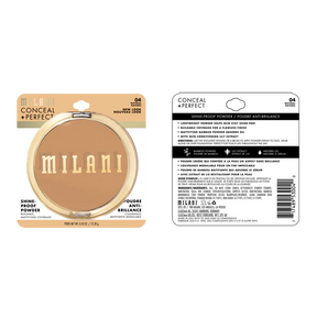 CONCEAL + PERFECTO SHINE PROOF POWDER - MILANI