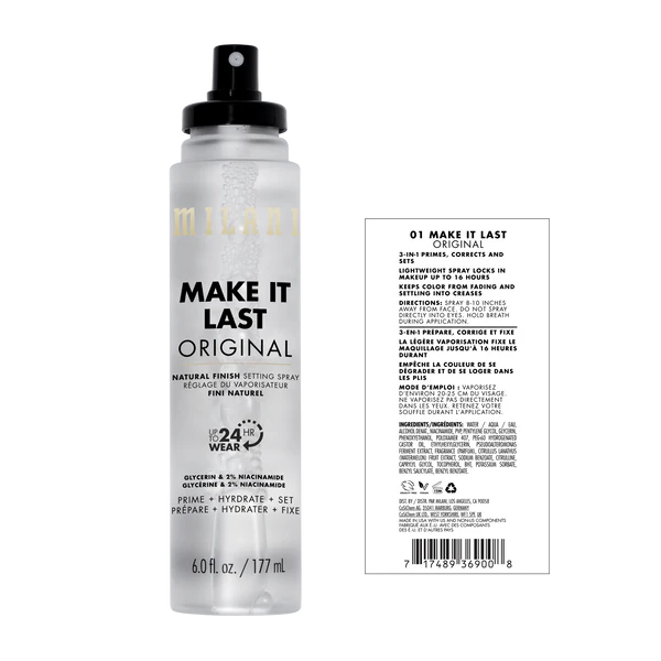 MAKE IT LAST SETTING SPRAY JUMBO - MILANI