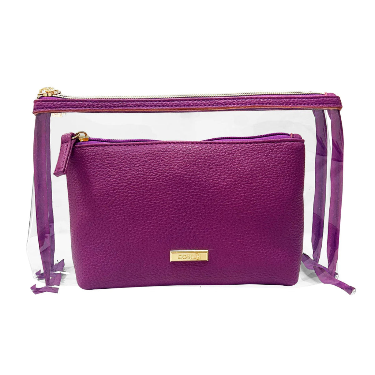 SET DE COSMETIQUERAS 2 PZAS BUGAMBILIA - CONAIR