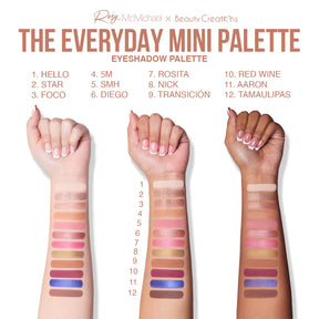 PALETA MINI “THE EVERY DAY MINI PALETTE – ROSY MCMICHAEL X BEAUTY CREATIONS VOL 1