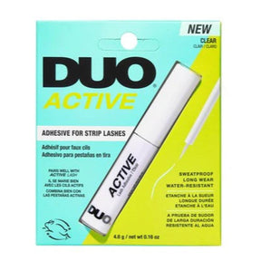 PEGAMENTO PARA PESTAÑAS DUO ACTIVE BRUSH ON CLEAR - ARDELL