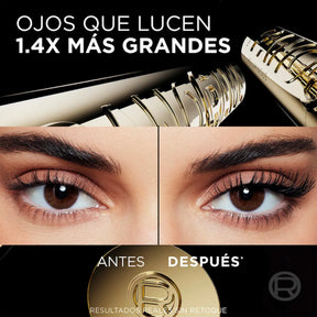 MASCARA  VOLUME MILLION LASHES  PANORAMA BLACK WATERPROOF -  LOREAL PARIS