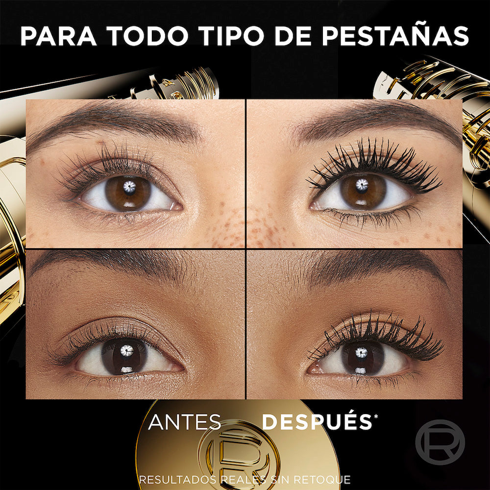 MASCARA DE PESTAÑAS VOLUME MILLION LASHES PANORAMA BLACK -  LOREAL PARIS