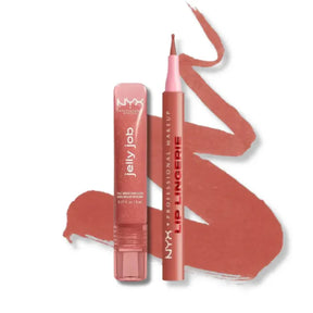 DÚO LIP LINGERIE + JELLY JOB HONEY - NYX PROFESSIONAL MAKEUP