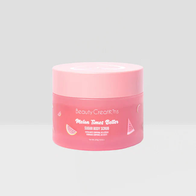 DUO CORPORAL CREMA + EXFOLIANTE MELON TIMES BETTER - BEAUTY CREATIONS