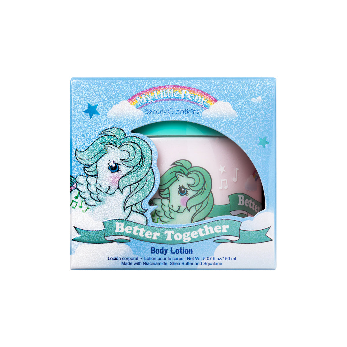 "BETTER TOGETHER" FLORAL BODY LOTION MY LITTLE PONY - BEAUTY CREATIONS