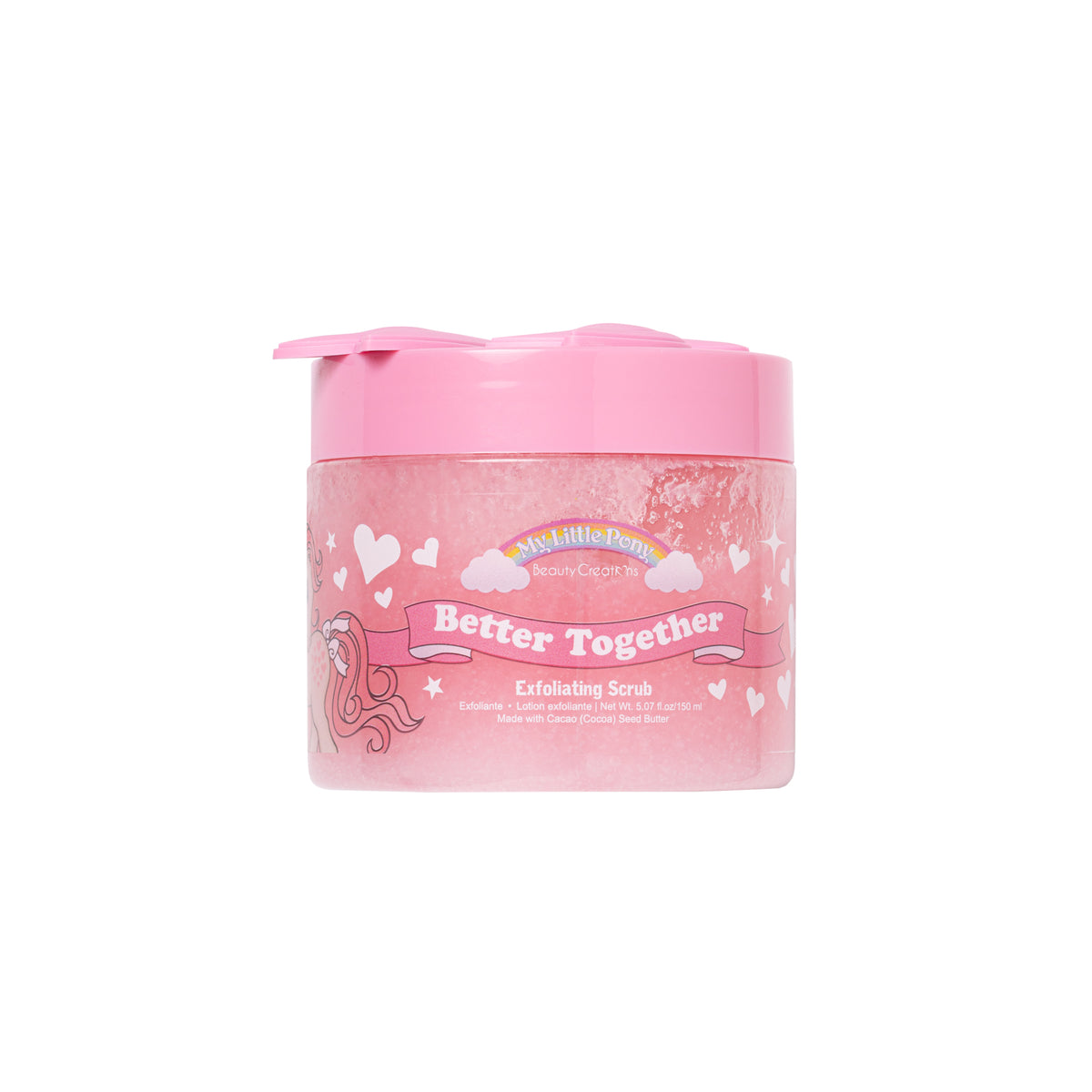 "BETTER  TOGETHER" FLORAL BODY SCRUB MY LITTLE PONY - BEAUTY CREATIONS