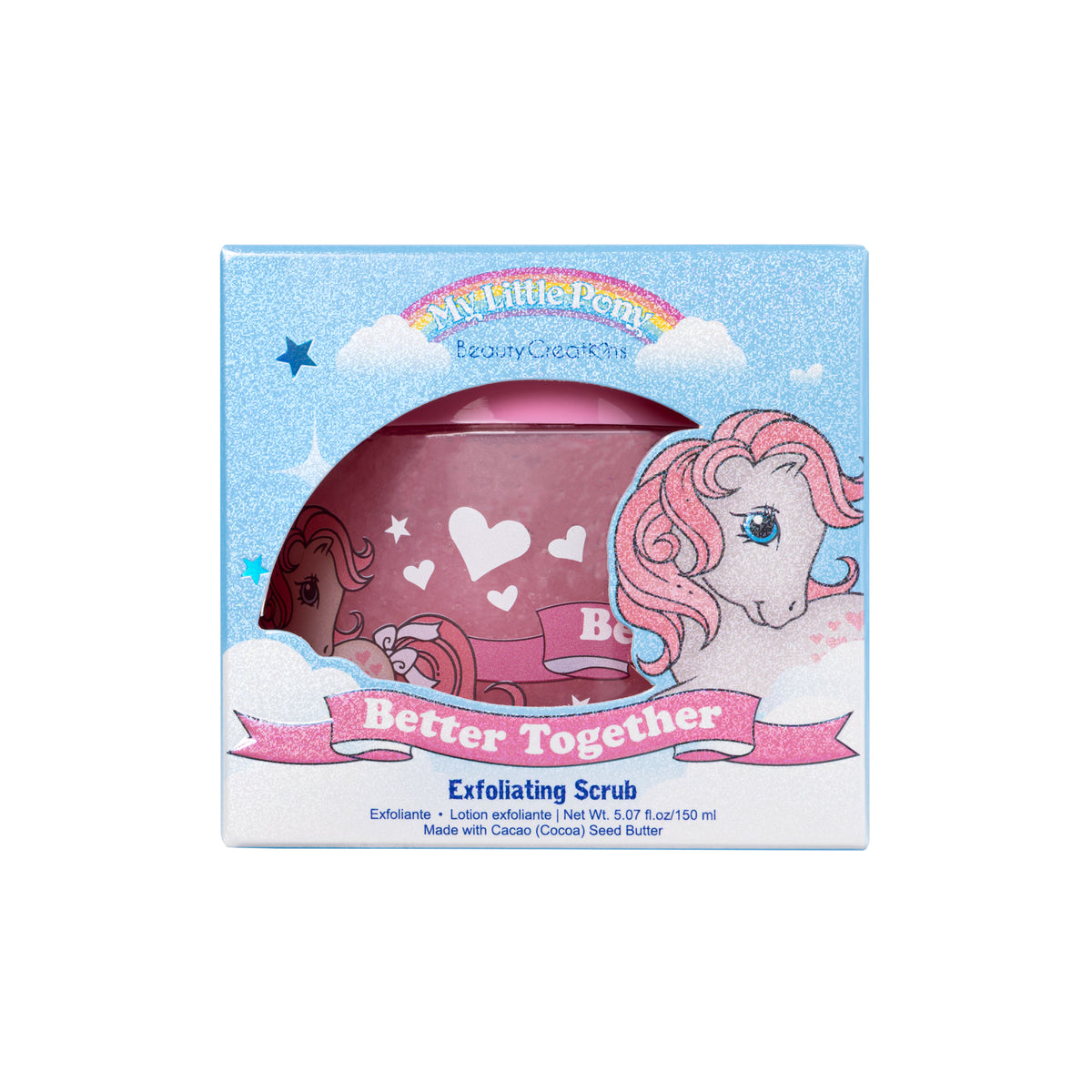 "BETTER  TOGETHER" FLORAL BODY SCRUB MY LITTLE PONY - BEAUTY CREATIONS