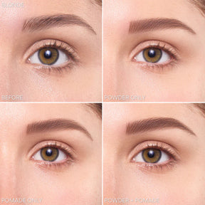 DUET SOMBRA PARA CEJAS + POMADA - BEAUTY CREATIONS