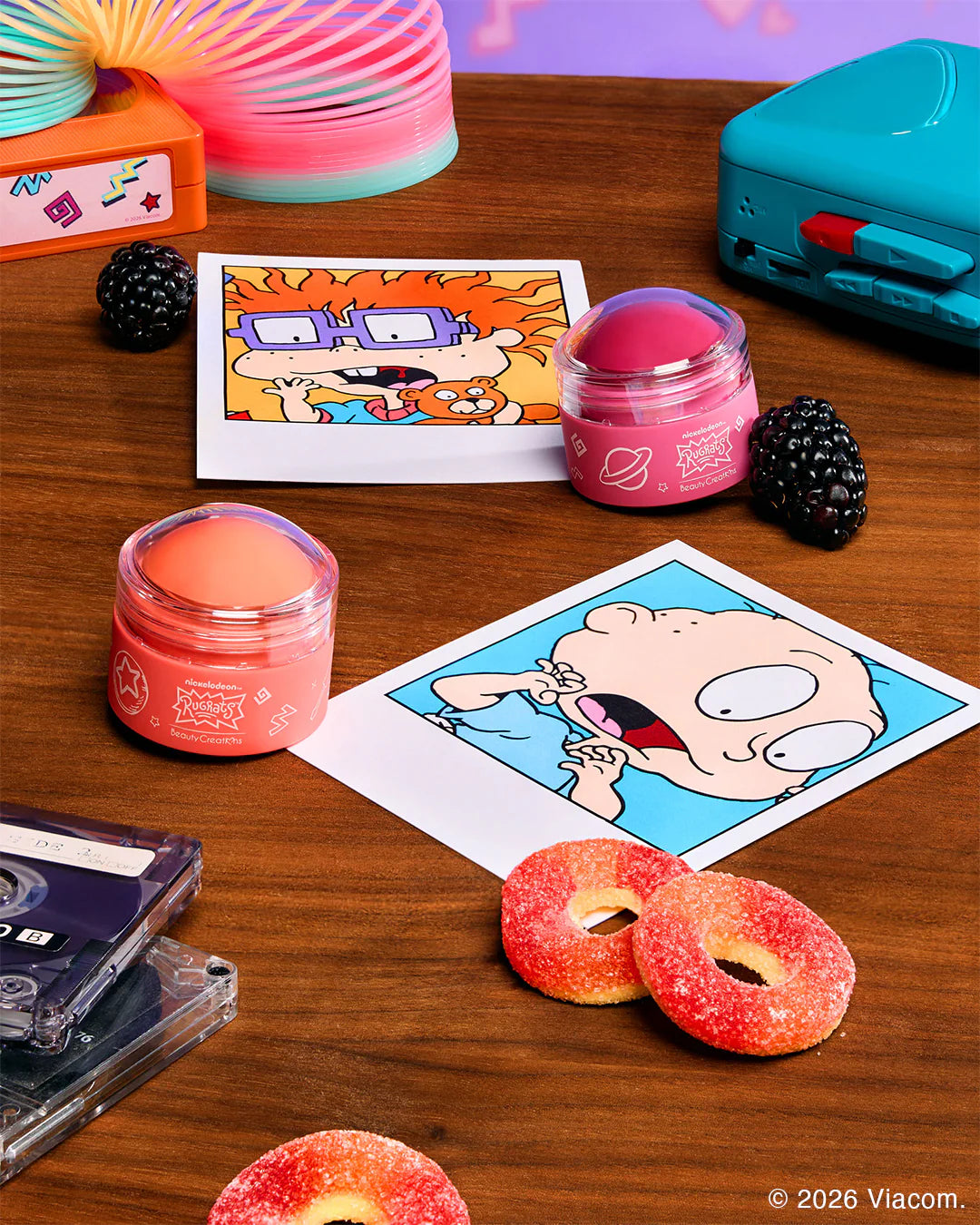 BLUSH BALM FINSTERS BERRY - BEAUTY CREATIONS X RUGRATS