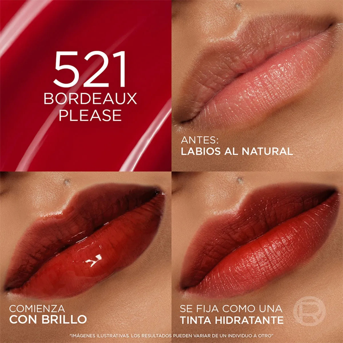 HYALURON TINT, TINTA SERUM PARA LABIOS - LOREAL PARIS