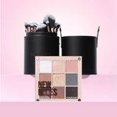 PALETA DE SOMBRAS NEW NUDES + SET DE BROCHAS - BEAUTY CREATIONS