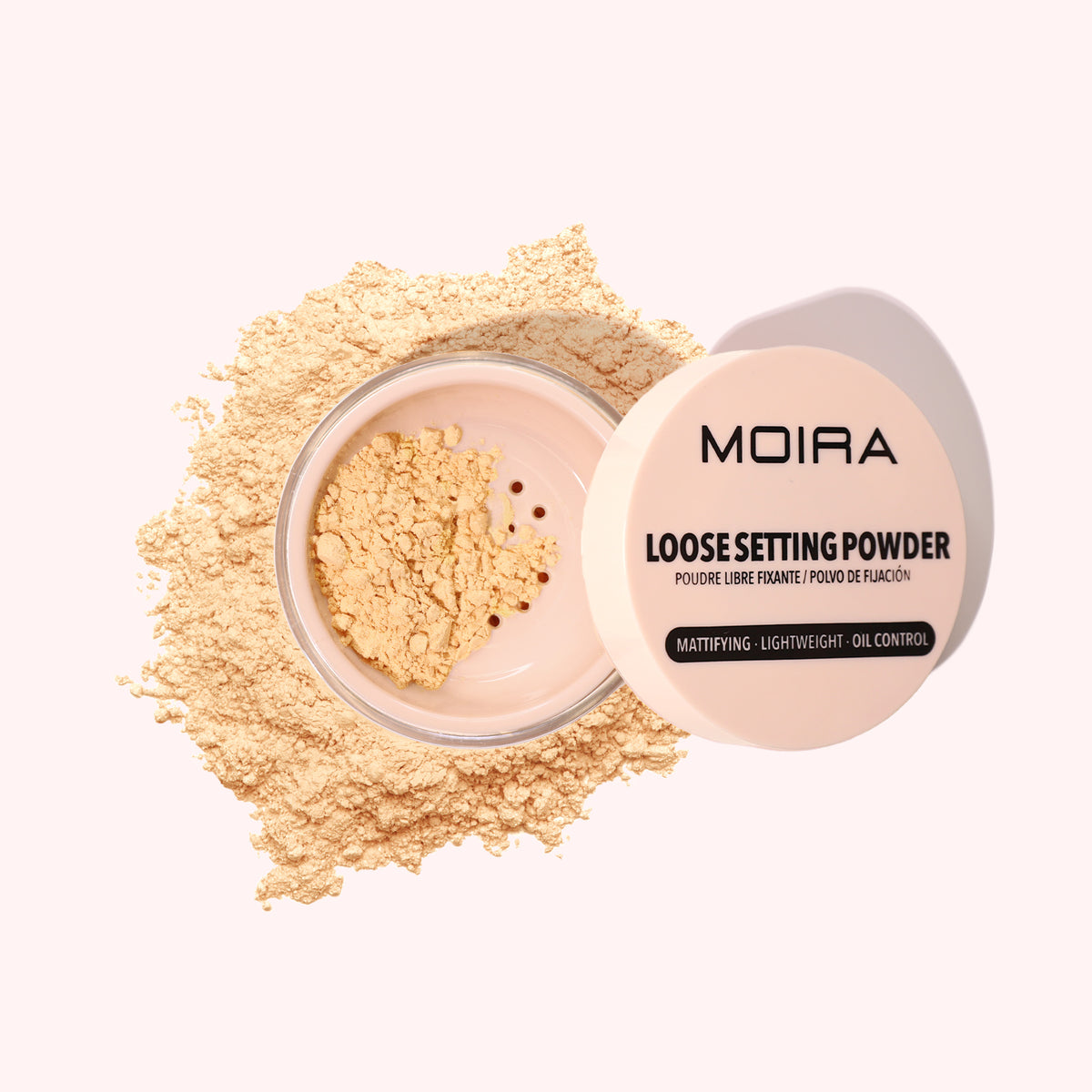 POLVO FIJADOR  LOOSE SETTING POWDER 002 BANANA - MOIRA