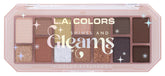 PALETA DE SOMBRAS SHINE AND GEMS - LA COLORS