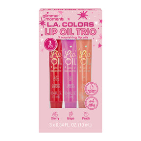 TRÍO DE LIP OIL "LUSTROUS GLOSS"– LA COLORS