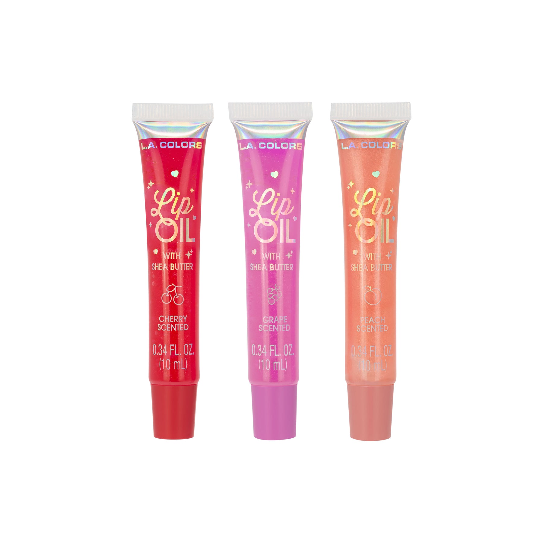 TRÍO DE LIP OIL "LUSTROUS GLOSS"– LA COLORS
