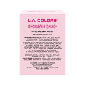 DÚO DE ESMALTES “SPARKLY TIME"