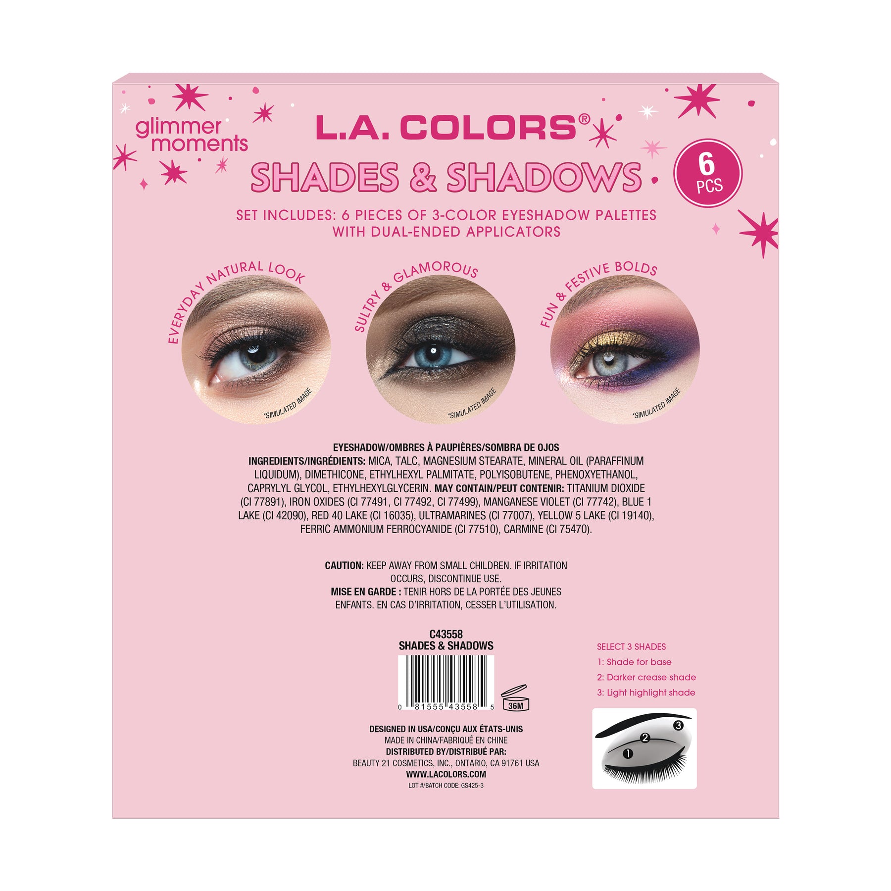 SET DE SOMBRAS “SHADES & SHADOWS”