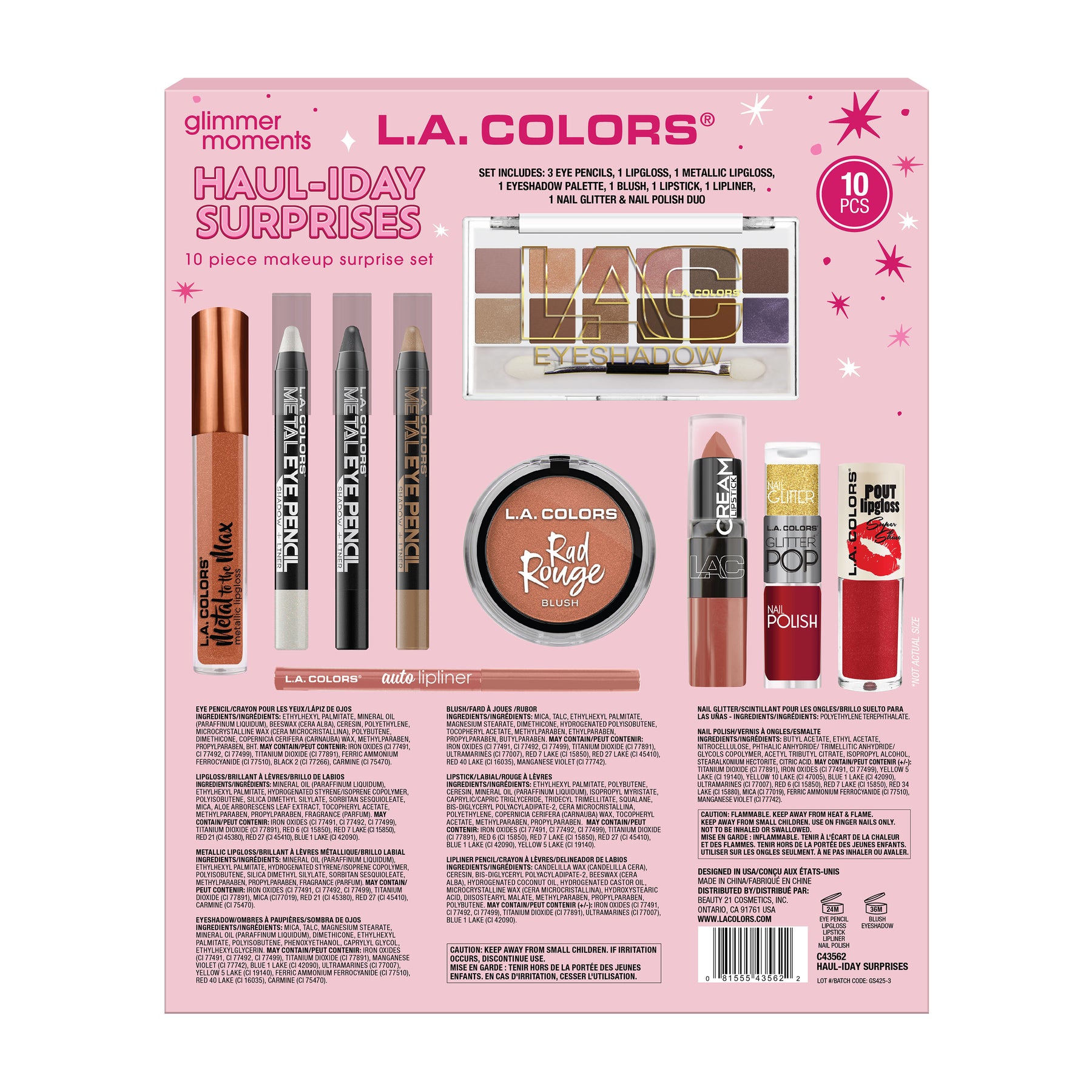 SET DE MAQUILLAJE “10 DAYS OF HAUL-IDAYS”