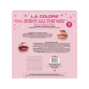 SET DE LABIALES “SHINY ALL THE WAY” – LA COLORS