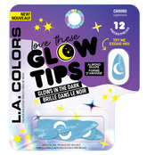 UÑAS POSTIZAS GLOW IN THE DARK SUPERNOVA - LA COLORS