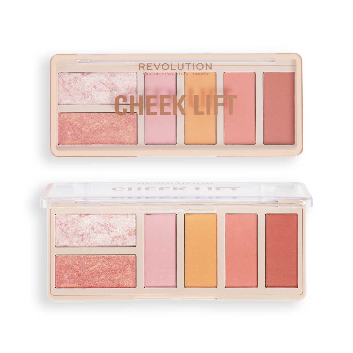 PALETA DE RUBORES CHEEK LIFT PALETTE PINK ENERGY - MAKEUP REVOLUTION