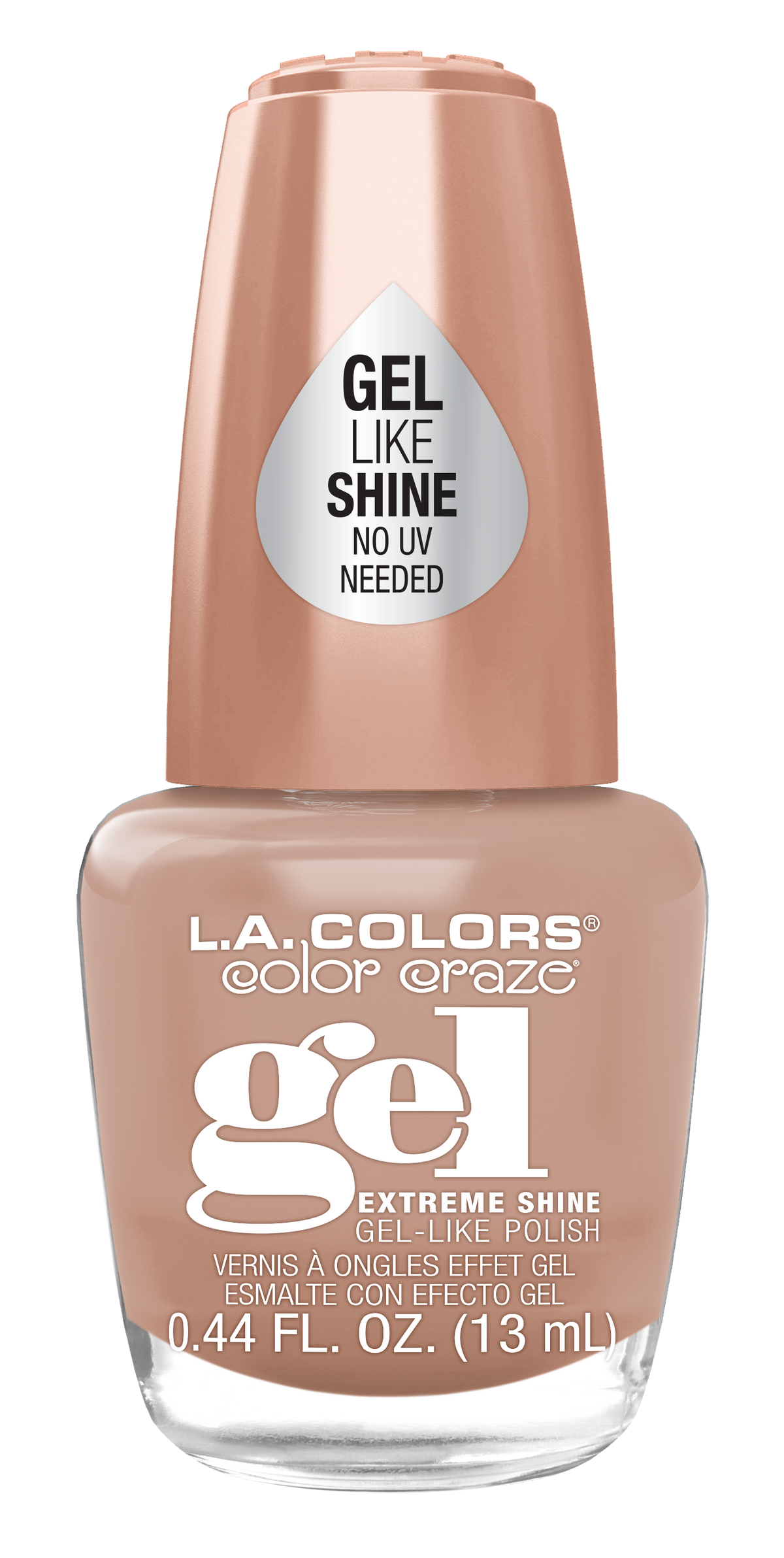 ESMALTE BODLY NUDE GEL POLISH - LA COLORS