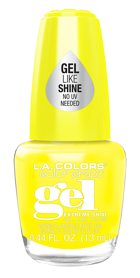 ESMALTE COLOR CRAZE NAIL POLISH LET'S GET WILD - LA COLORS