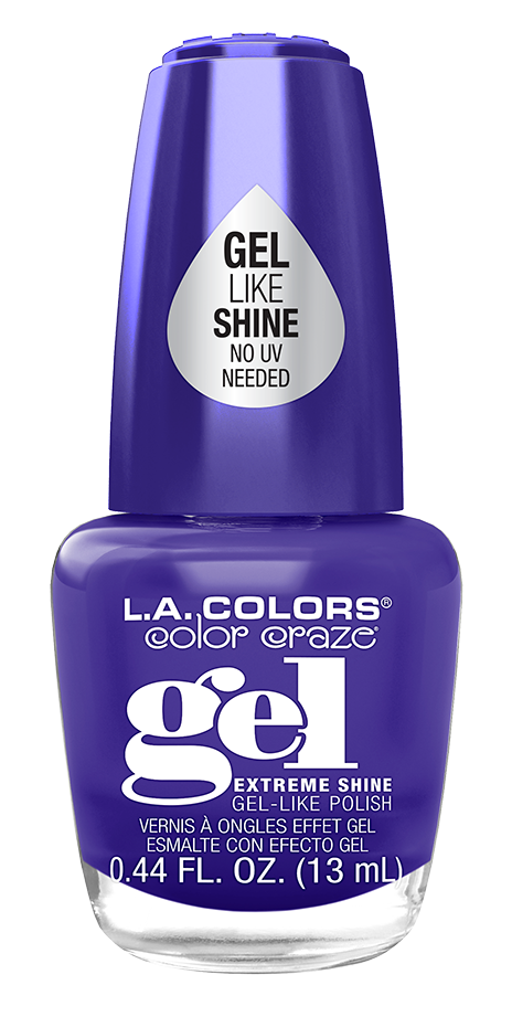 ESMALTE COLOR CRAZE NAIL POLISH LET'S GET WILD - LA COLORS