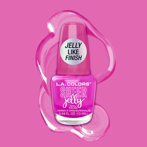 ESMALTE SHEER JELLY - LA COLORS