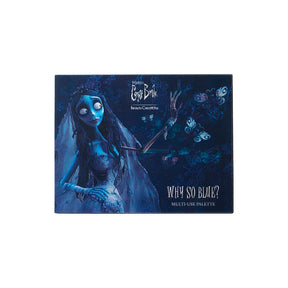 CORPSE BRIDE PALETA DE SOMBRAS E ILUMINADORES - WHY SO BLUE - BEAUTY CREATIONS X TIM BURTON'S