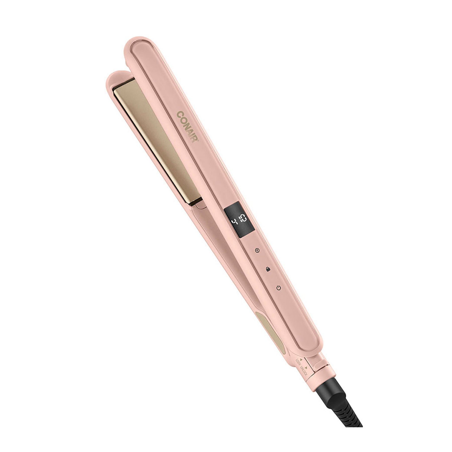 ALACIADORA 1 DISPLAY  DIGITAL DOBLE CERAMICA ROSA -  CONAIR