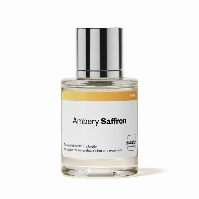 PERFUME AMBERY SAFFRON 50ML - DOSSIER
