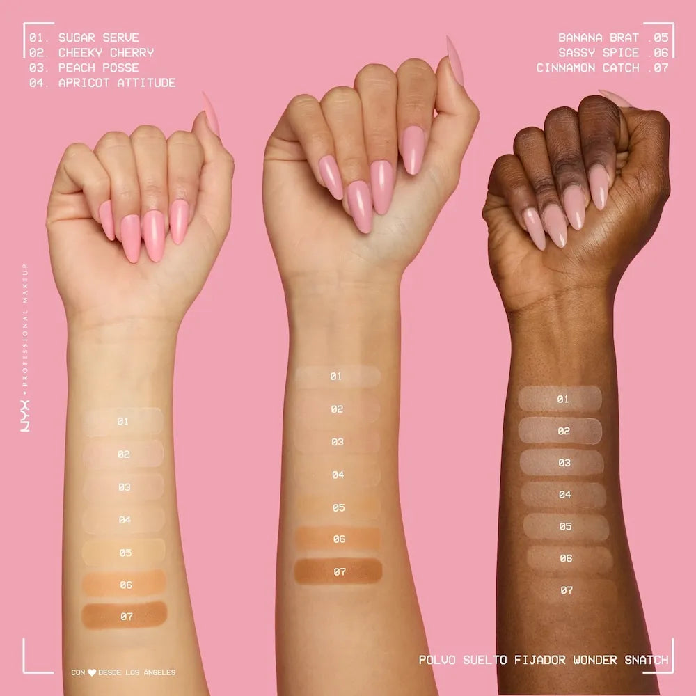 WONDER SNATCH POWDER, POLVO SUELTO FIJADOR - NYX