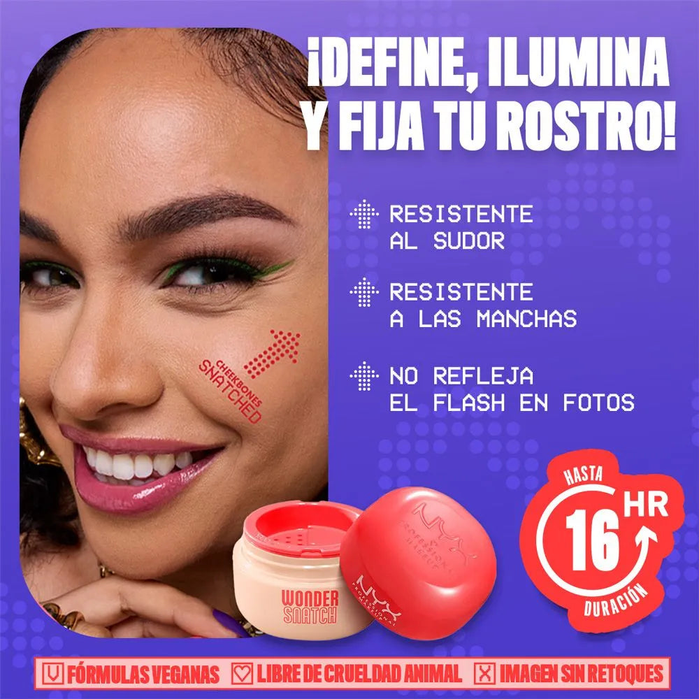 WONDER SNATCH POWDER, POLVO SUELTO FIJADOR - NYX