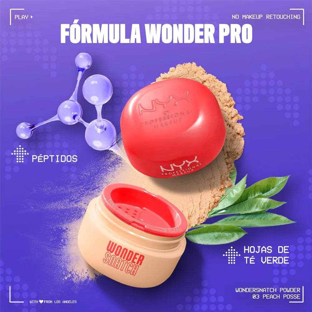WONDER SNATCH POWDER, POLVO SUELTO FIJADOR - NYX