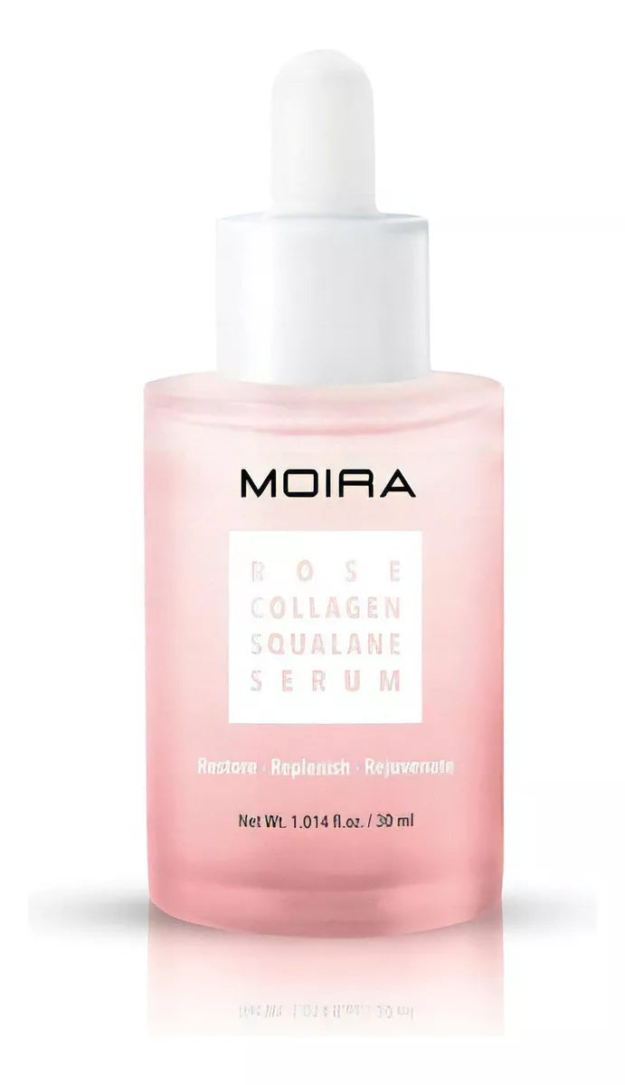 KIT SKINCARE HIDRATANTE COLÁGENO, ESCUALANO Y ROSA - MOIRA