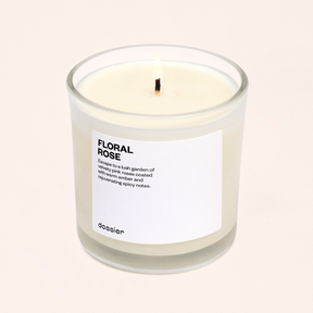 VELA FLORAL ROSE 9 OZ - DOSSIER